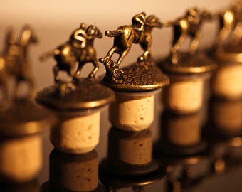 Blanton's Bourbon Complete Set of 8 Bottle Stoppers