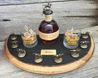 Blanton's Bourbon Half Barrel Head Stopper Display