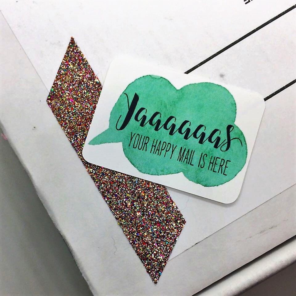 Yaaaaaas Sticker - 12 Ct