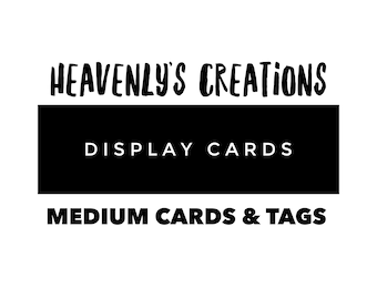 Medium Cards & Tags
