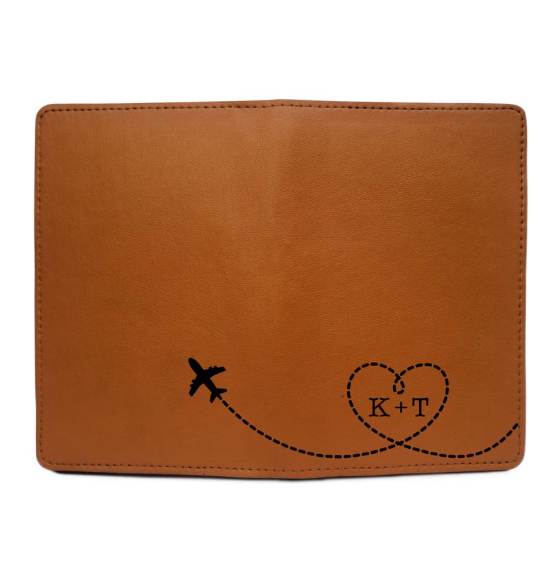 Couple Passport Holder Set of Two Personalized Passport Etsy