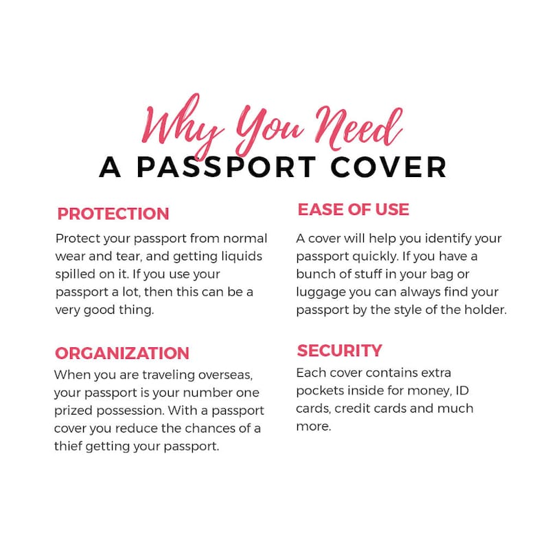Wedding Gift Adventures are Forever Travel Gifts Personalized Passport Holder 2 Luggage Tag Matching Set Customized Passport Cover