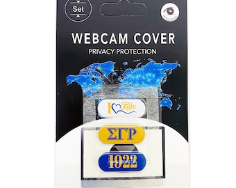 Sigma Gamma Rho Sorority Webcam Privacy Cover (3Stk/Pack)