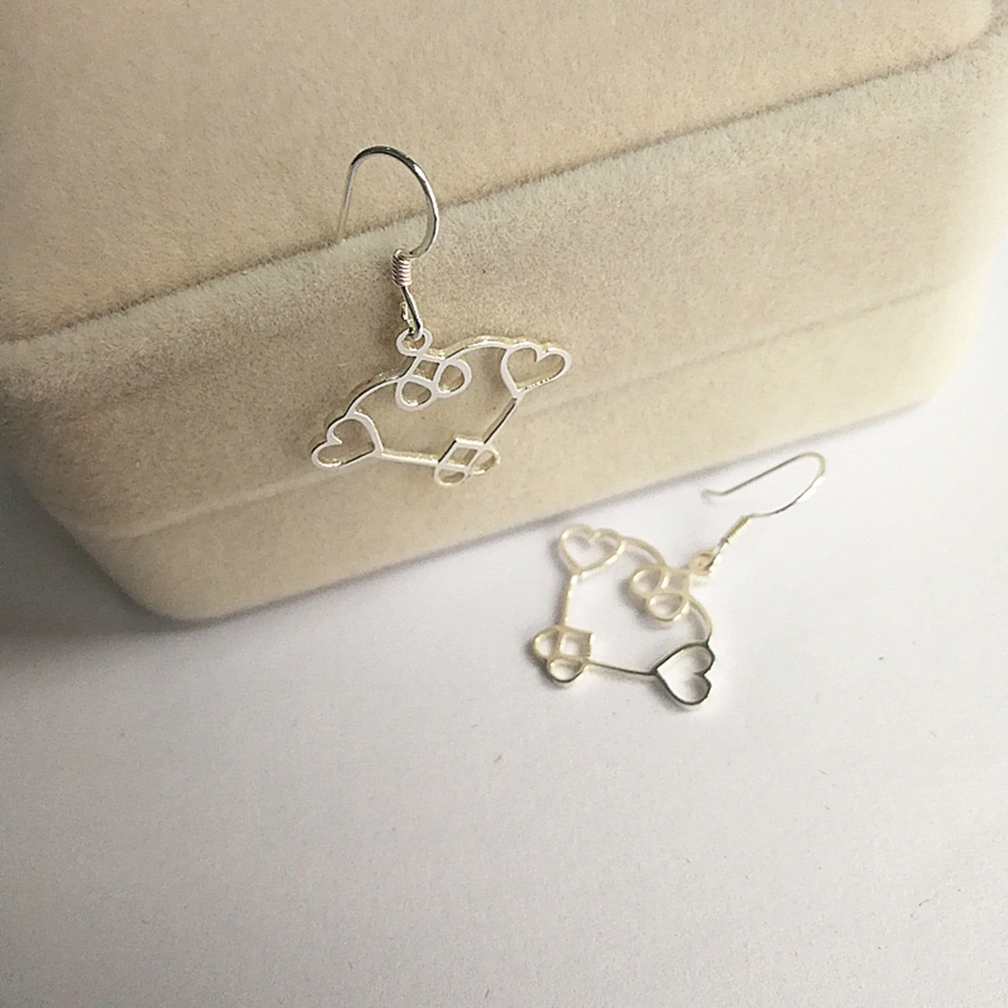 Custom EarringsLogo EarringCustom Logo EarringsPersonalized Etsy