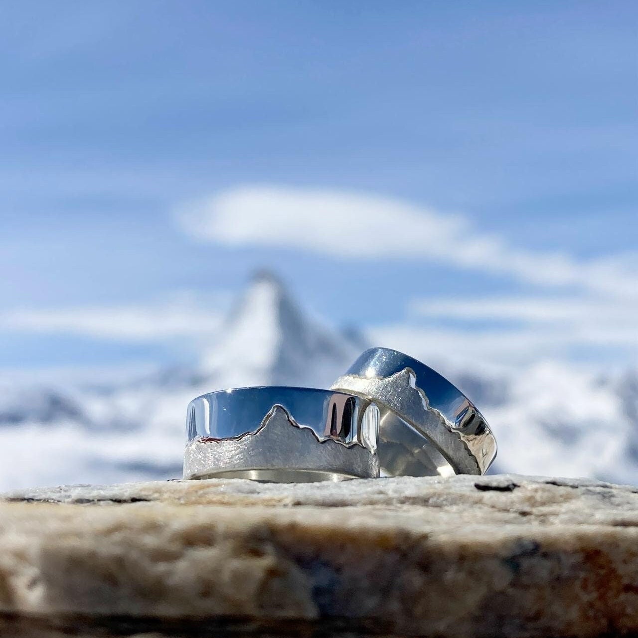 Handmade Matterhorn Mountain Ring: Sterling Silver Alps Jewelry - Etsy