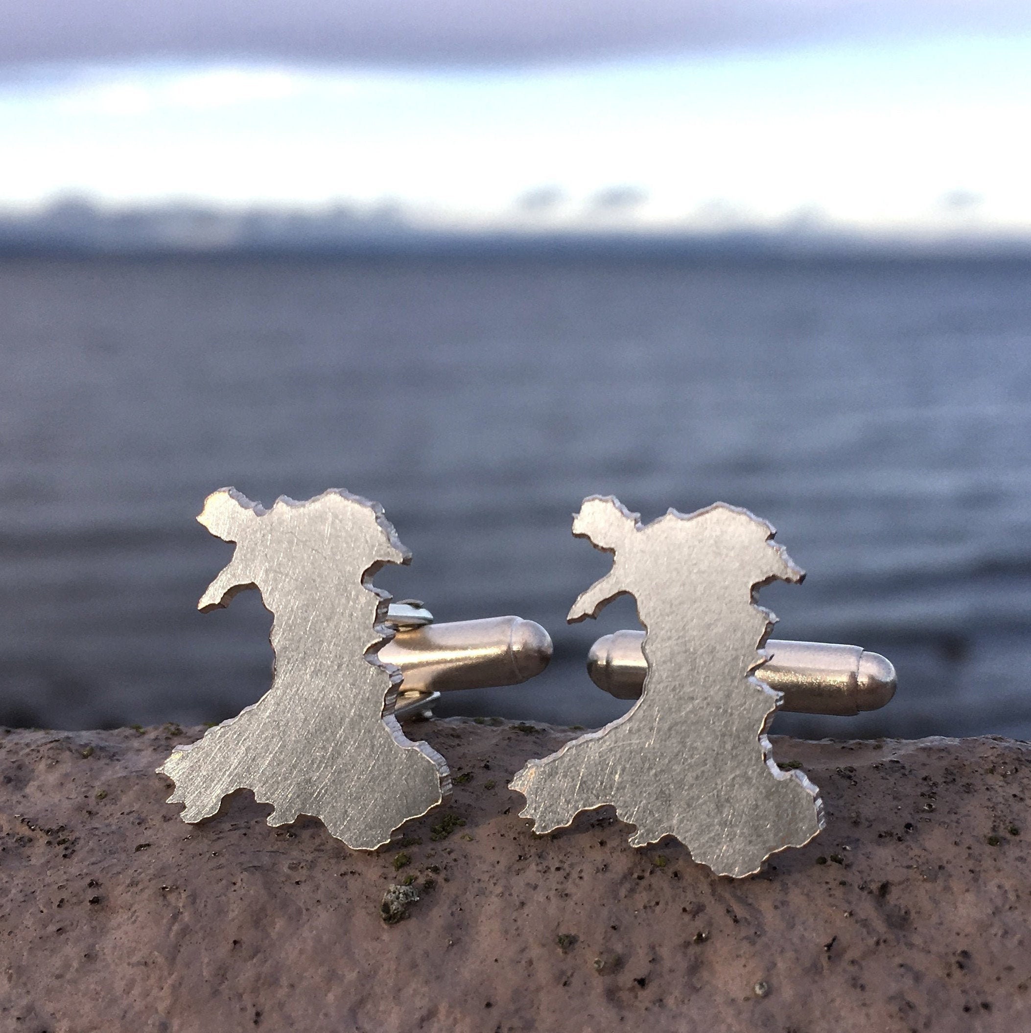 Welsh Cufflinks | Handmade Wales Jewellery Silver