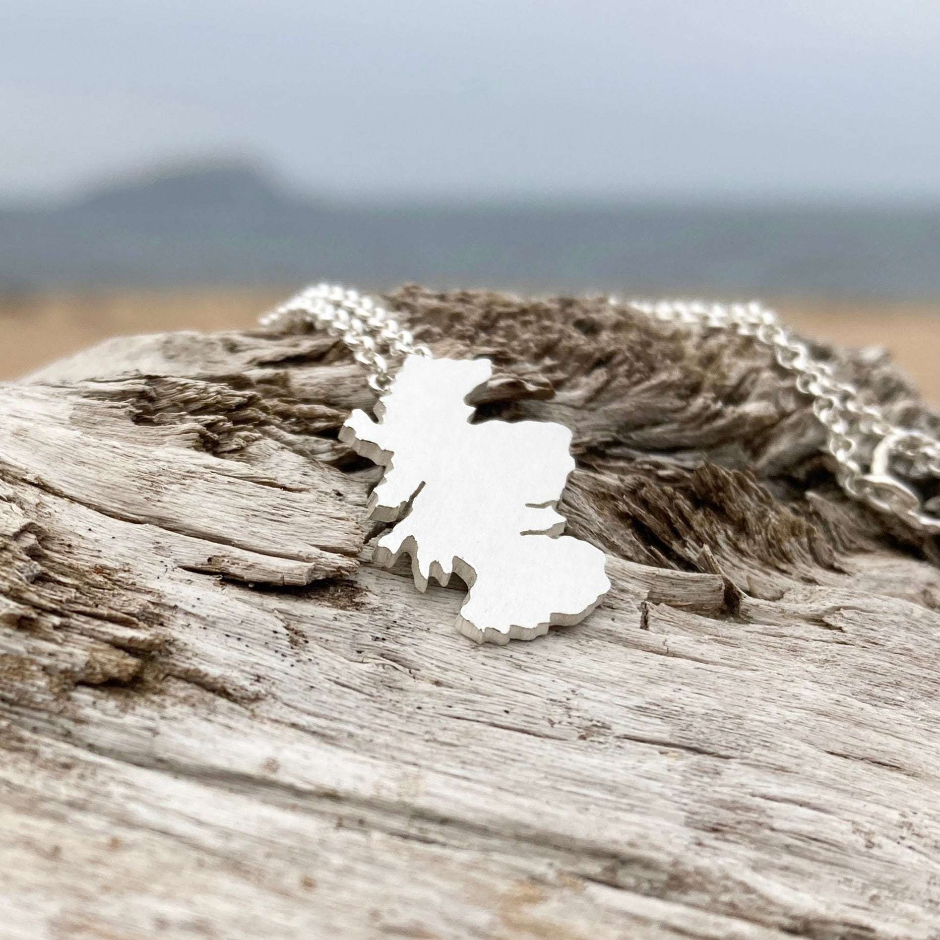 Scotland Pendant | Scottish Necklace Handmade Silver