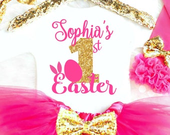 baby girl 1st easter outfit