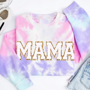 Embroidered MAMA Sweatshirt, Mothers Day Gift Mothers Day Shirt for Mom Gift, Birthday Gift for Mom, New Mom Shirt Mothers Day Gift for Mom