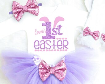 my first easter newborn outfit