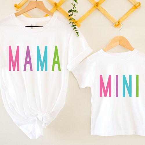 Mama & Mini Holiday Matching Crew Neck Sweaters Mommy and Me | Etsy