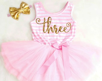 3 birthday dress