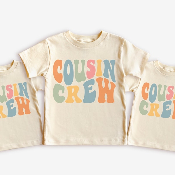 Cousin Crew Shirts for Kids, Big Cousin Shirts Matching Cousin TShirt, New to the Cousin Crew Shirt Cousin Sweatshirt Cousins Beach Vacation