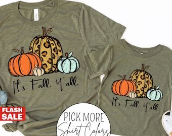 Fall Shirts Mommy and Me Outfits, Toddler Girl Thanksgiving Shirt, Pumpkin Crewneck Sweatshirt