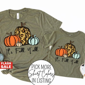 Fall Shirts Mommy and Me Outfits, Toddler Girl Thanksgiving Shirt, Pumpkin Crewneck Sweatshirt