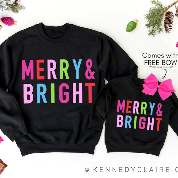 Christmas Mommy and Me Outfits, Christmas Gift for Mom from Daughter, Baby Girl Christmas Outfit
