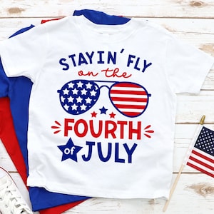 Fourth of July Shirt Toddler Boy 4th of July 4th Baby Boy Outfit Kids Patriotic Tee for Boys 4th of July Outfit