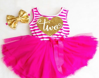 baby girl 2nd birthday outfit