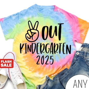 Last Day of School Shirt Kindergarten Graduation Shirt, Last Day of Kindergarten Graduation Gifts, End of Year Student Gifts Boys Peace Out
