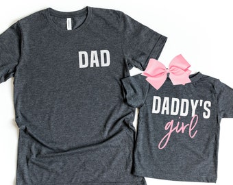 Father's Day Matching Shirt Set, Dad and Daughter Gift