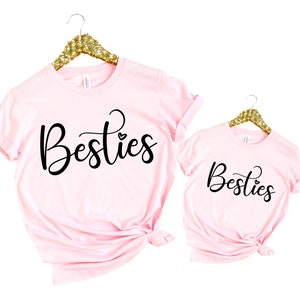 Besties Shirts Mommy and Me Outfits, Matching Mother Daughter Shirts, Mom Gift for Mom from Daughter Mothers Day Gifts