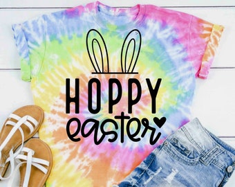 easter tie dye shirts