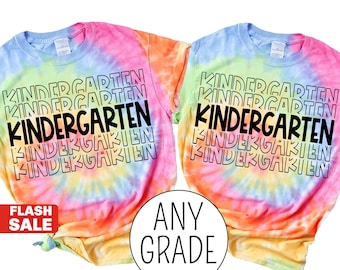 First Day of Kindergarten Shirt Kindergarten Teacher Shirts Back to School Gift Teacher Gifts Preschool First Grade 2nd