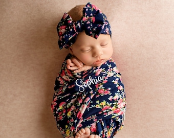 etsy baby girl blankets