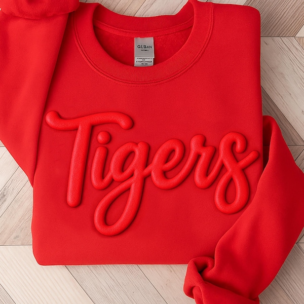 Custom Puff Print Team Name T-shirt Personalized Puff Writing For Companies, Embossed Mascot Shirt, Metallic Puff Print, Baseball Mom