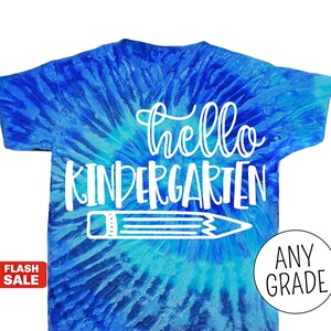 First Day of Kindergarten Shirt, Back to School Shirt Boys Kindergarten Shirt 1st Day of School Gift First Grade 2nd Grade 3rd