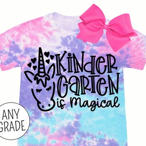 Kindergarten Shirt for Girls, Last Day of School Back to School Shirt for Kids First Day of School Tshirt Pre-k Preschool First Grade 3rd