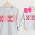 Pre-Order White HOHOHO MERRY CHRISTMAS Chenille Graphic Drop Shoulder Holiday Sweater main image 1