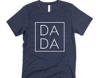 Father's Day Gifts for Dad DADA Shirt, New Dad Hospital Going Home Shirt, Trendy Dad Life T-Shirt, First Time Dad Gift, Fathers Day Shirt