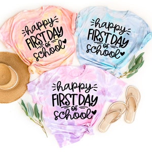 Back to School Teacher Shirts, First Day of School Shirt Teacher Shirt Kindergarten Teacher Preschool First Grade Teacher Gifts