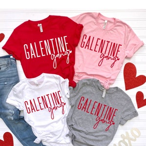 Galentines Day Gifts, Galentines Day Shirt, Valentines Day Shirt Valentine Gift for Best Friend Valentines Day Gifts Galentine Gang
