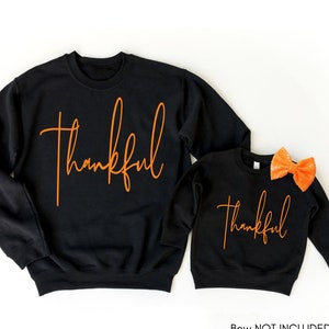 Family Thanksgiving Shirts, Toddler Girl Thanksgiving Shirt for Kids Fall Mommy and Me Outfits Baby Girl Thanksgiving Outfit
