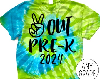 Pre-K Graduation Shirt Last Day of Preschool Graduation Gifts Boy Kindergarten Graduation TShirt Pre k Grad Gift Peace Out Prek Graduate