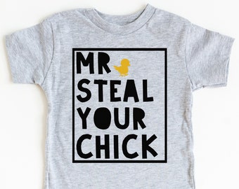 Funny Boys Easter Shirt - Mr Steal Your Chick Toddler Easter Shirt, Toddler Boy Easter Tee, Baby Boy Easter Shirt, Kids Easter Shirt,