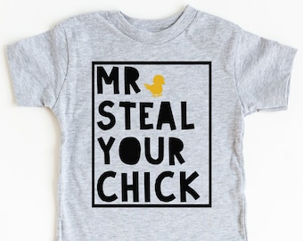 Funny Boys Easter Shirt - Mr Steal Your Chick Toddler Easter Shirt, Toddler Boy Easter Tee, Baby Boy Easter Shirt, Kids Easter Shirt,