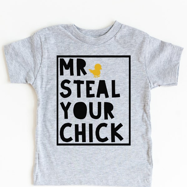 Funny Boys Easter Shirt - Mr Steal Your Chick Toddler Easter Shirt, Toddler Boy Easter Tee, Baby Boy Easter Shirt, Kids Easter Shirt,