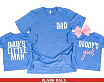 Regalos del Día del Padre de los Niños, Regalo del Día del Padre de la Hija al Hijo Camiseta a juego del Día del Padre Papá y yo La Niña de Papá Camiseta de Papá Regalo del Bebé