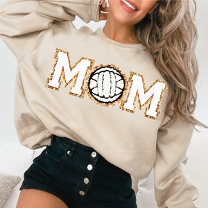 Custom Volleyball Mom Sweatshirt, In My Volleyball Mom Era Shirt, Sport Mom Volleyball Game Day Mothers Day Gift Volleyball Mama Crewneck