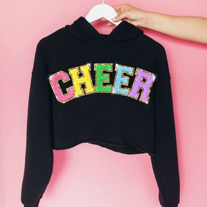 Girls Cheer Sweatshirt, Girls Cheer Shirt, Cheer Hoodie, Girls Cheerleading Tshirt for Women Cheerleader Gifts Bulk Cheer Competition Gift