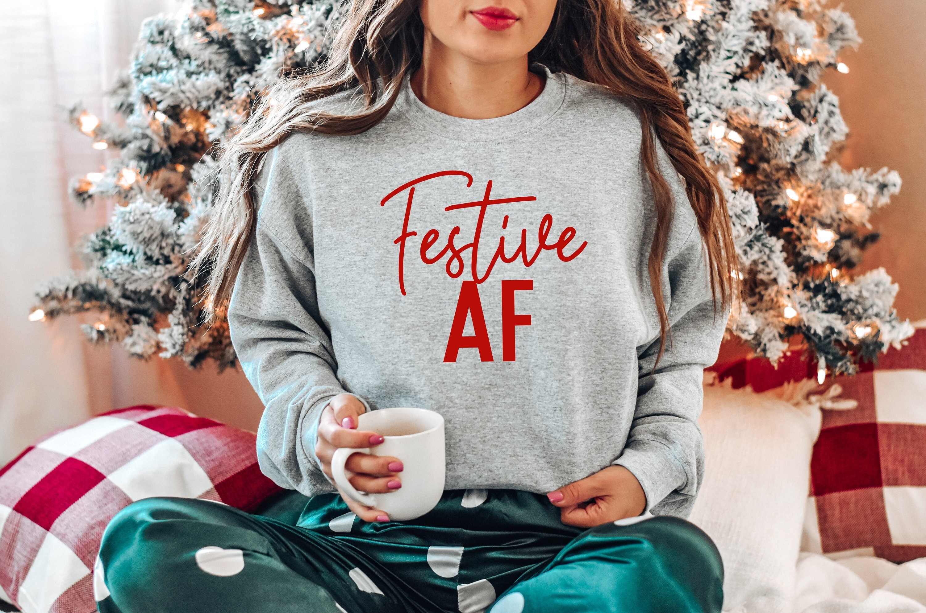 Christmas Sweatshirt Funny Christmas Shirt Preppy Christmas - Etsy