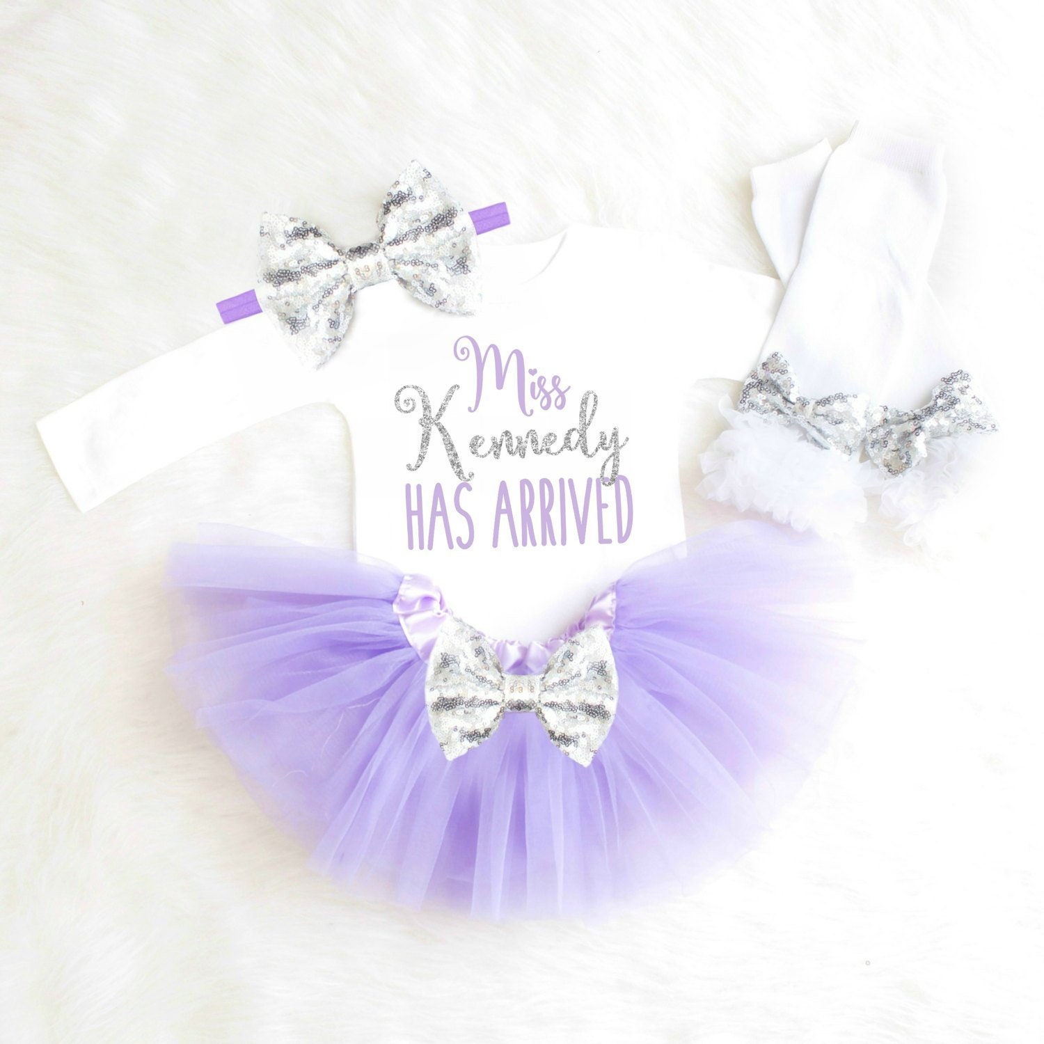 Baby Girl Outfit PERSONALIZED Coming Home Outfit Baby Girl Etsy