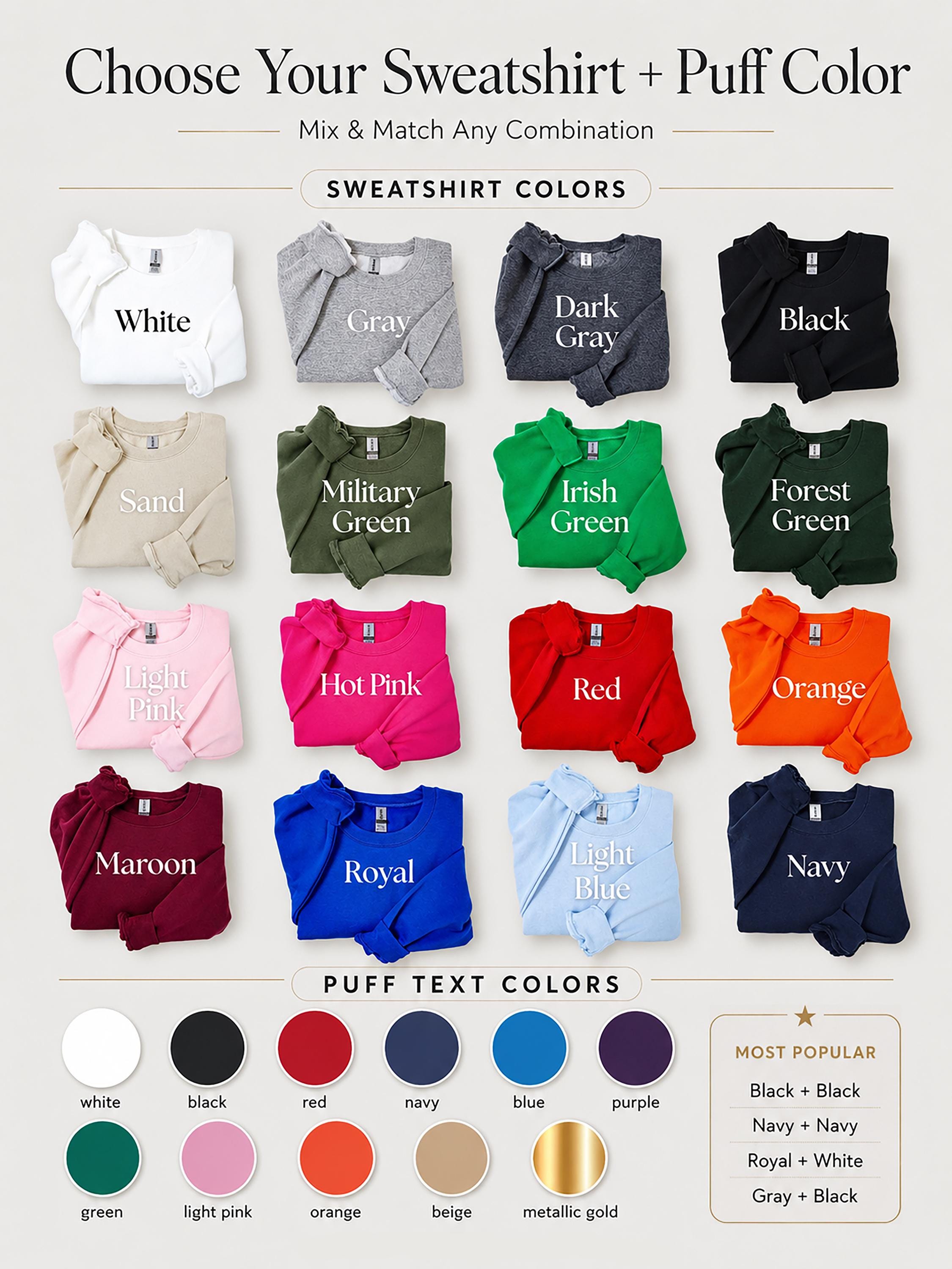 Puff Writing Custom Puff Print Team Name T-shirt, Personalized Puff Writing for ...