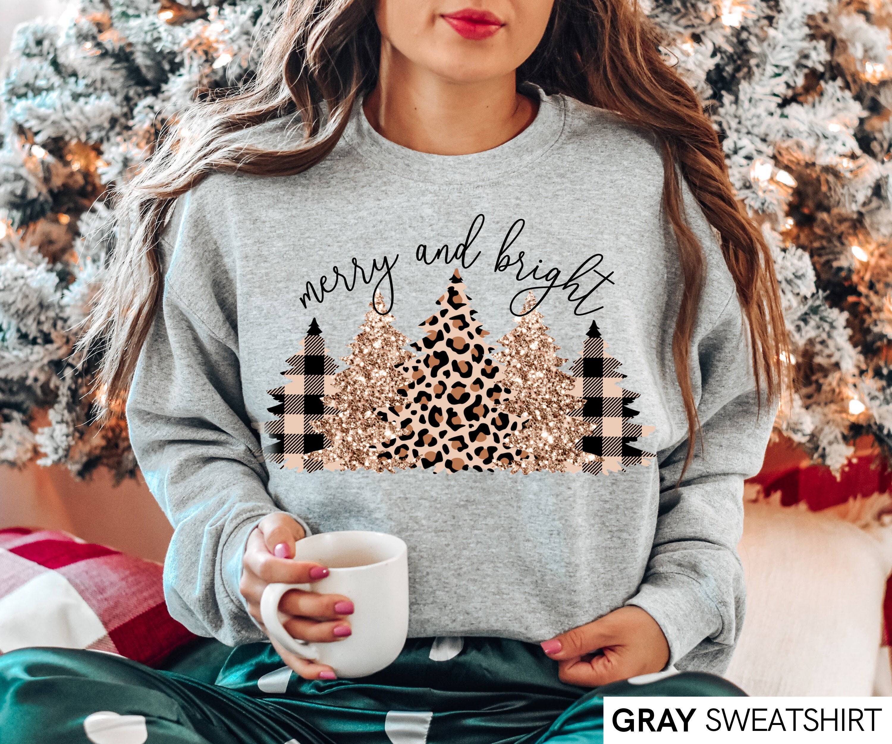 Christmas Sweatshirt Funny Christmas Shirt Preppy Christmas - Etsy