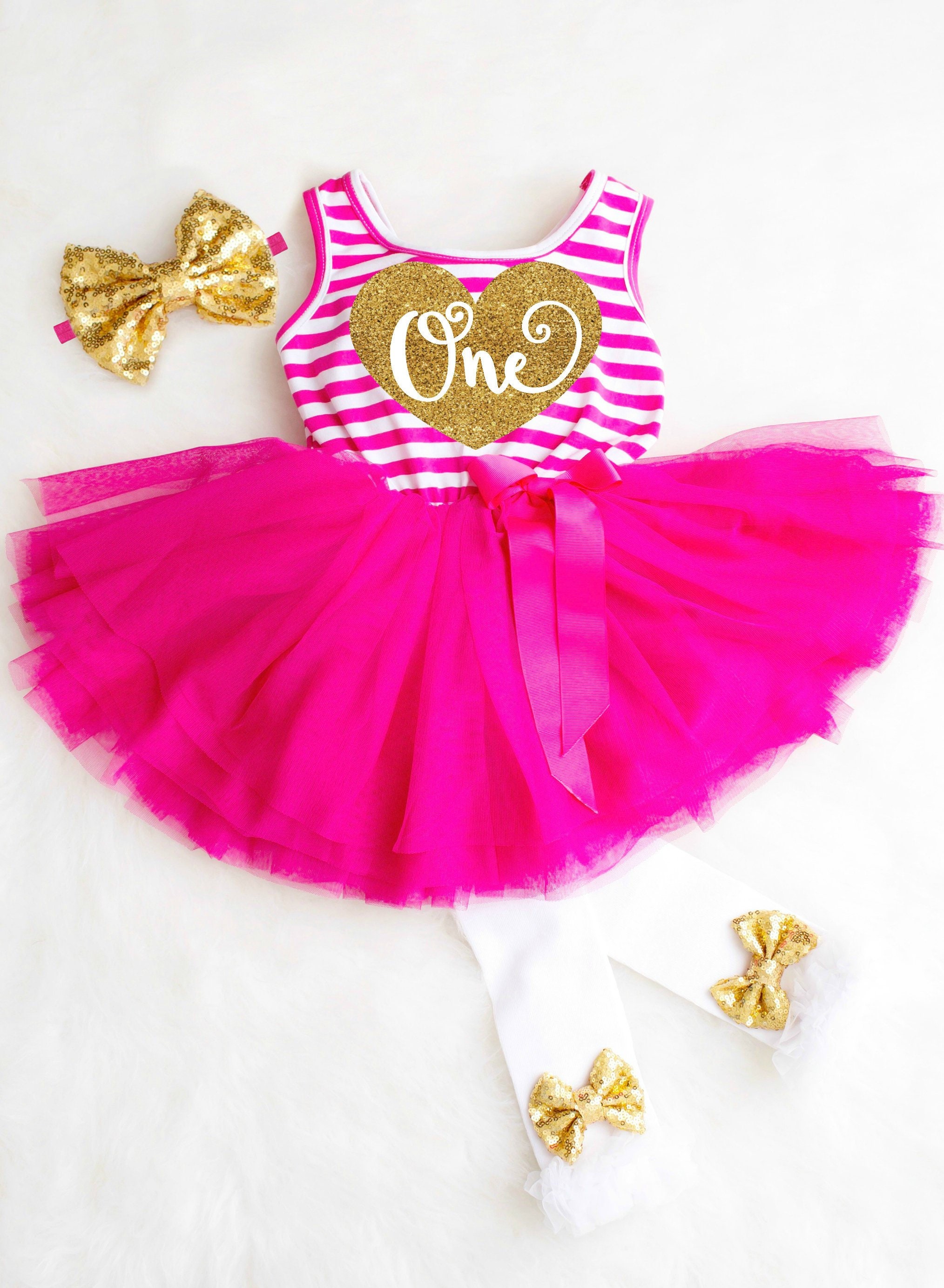 1st Birthday Dress Baby Girl First Birthday Dress 1st Birthday Etsy