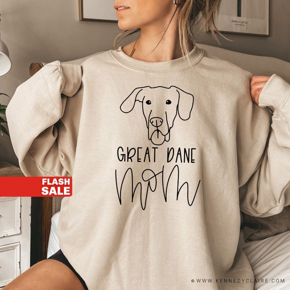 GREAT DANE Mom Sweatshirt Great Dane Shirt Great Dane Gift Dog