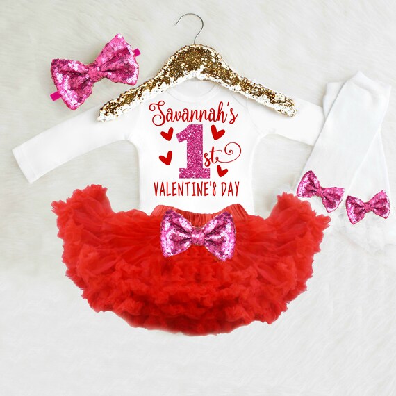 baby girl valentines outfit